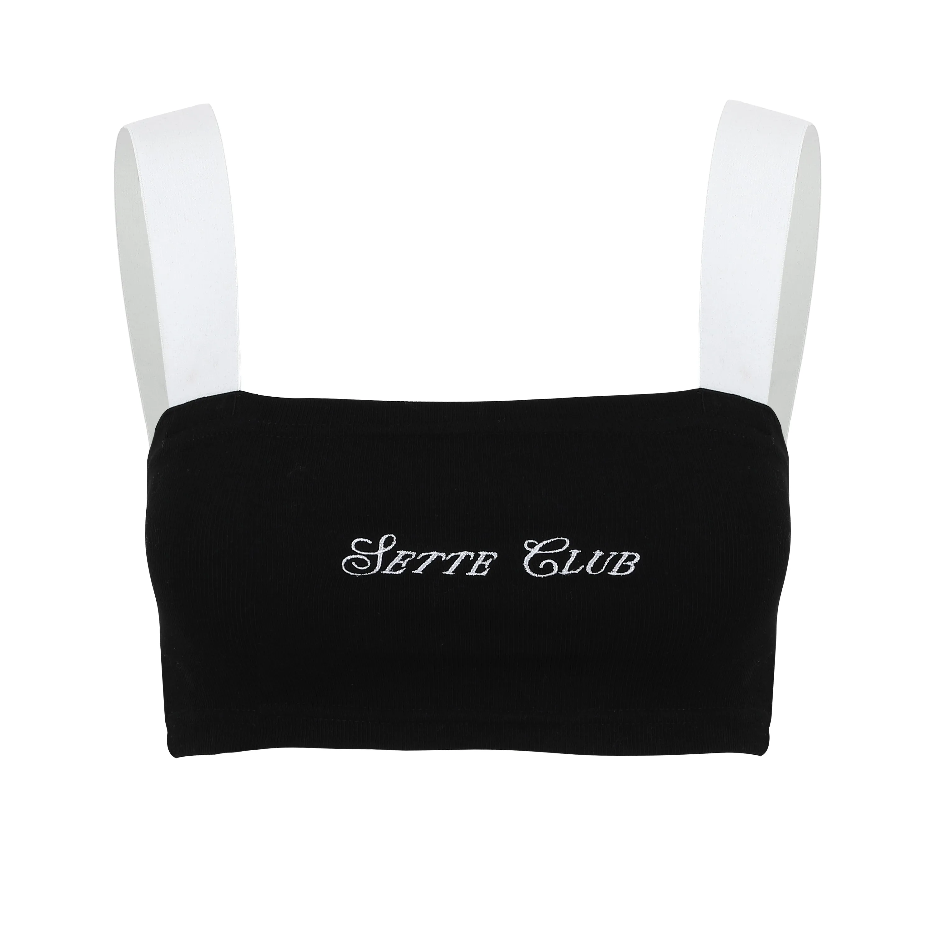 The Meredith Contrast Bra Top