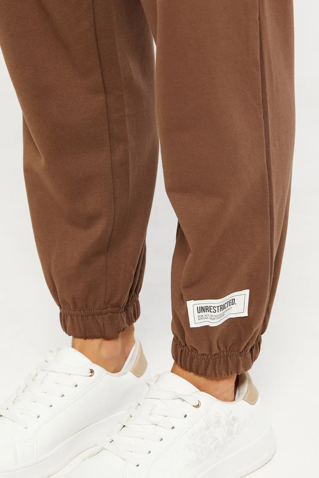 Women Brown Active Pants