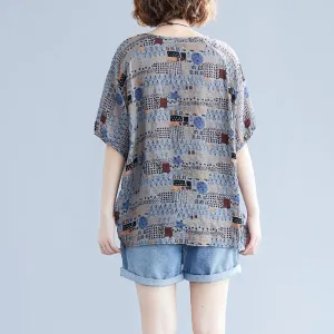 Women's Plus Size Cotton Korean Style T-Shirt