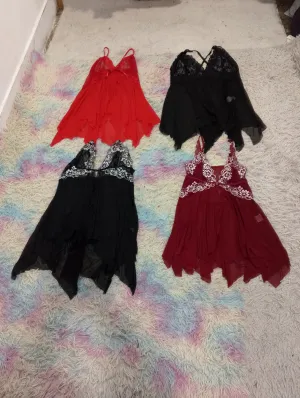 Y2k 2024 - R&B Lace & Mesh Mix Tops - 13 pcs - 10/5/24