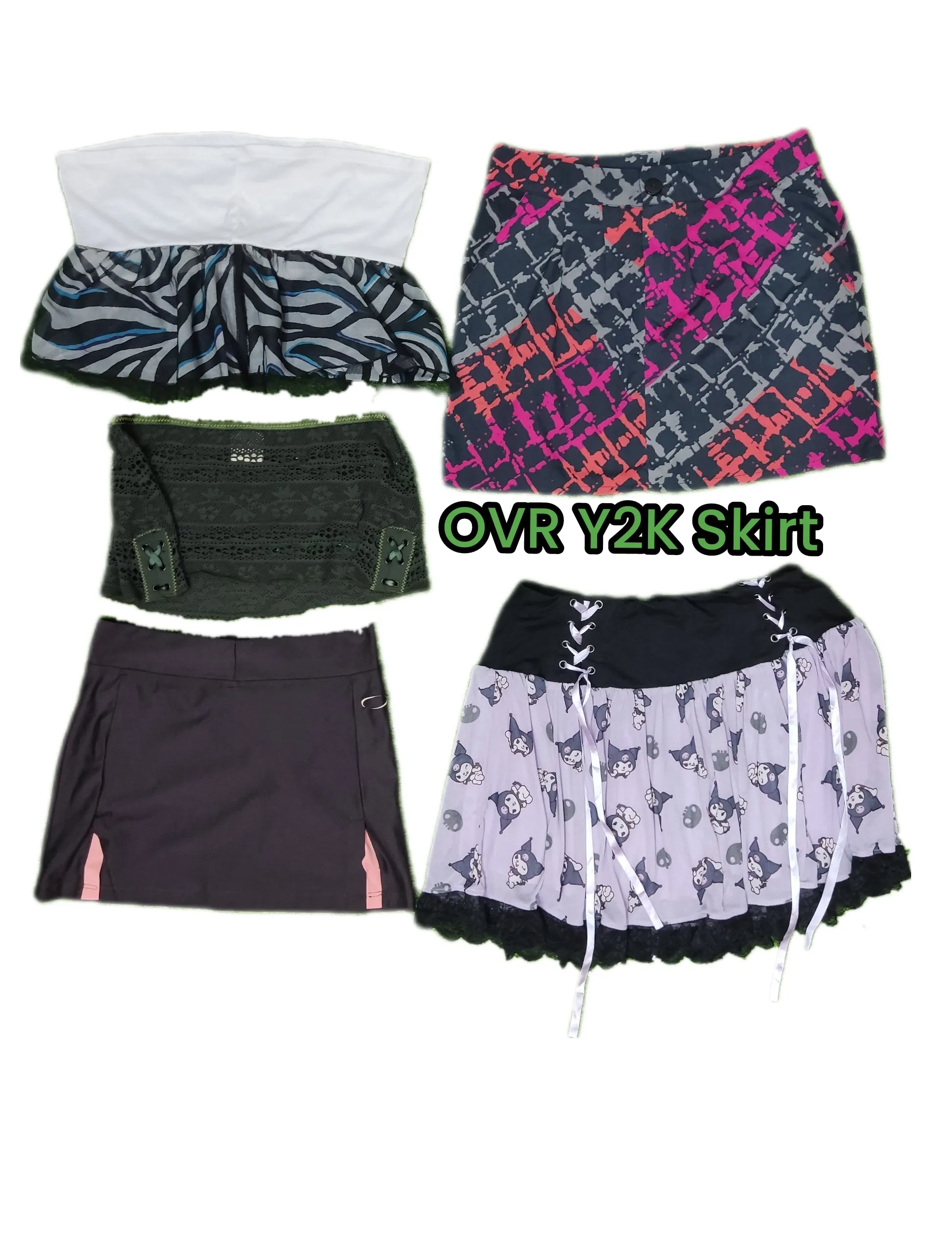 Y2K Micro Skirt 05 pcs