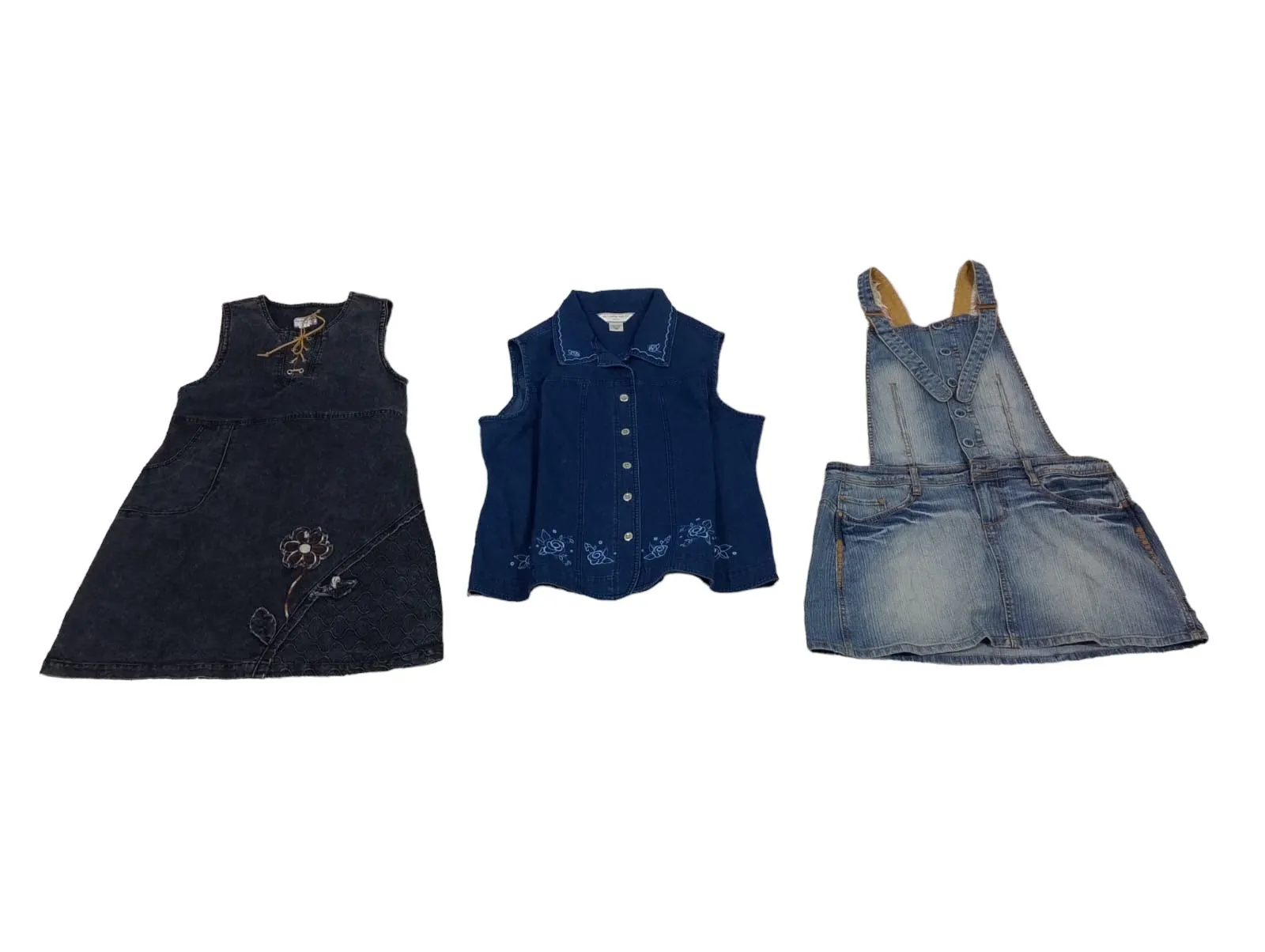 Y2K_24 Cute Girl Denim Dress - 9 pcs - 14/05/24