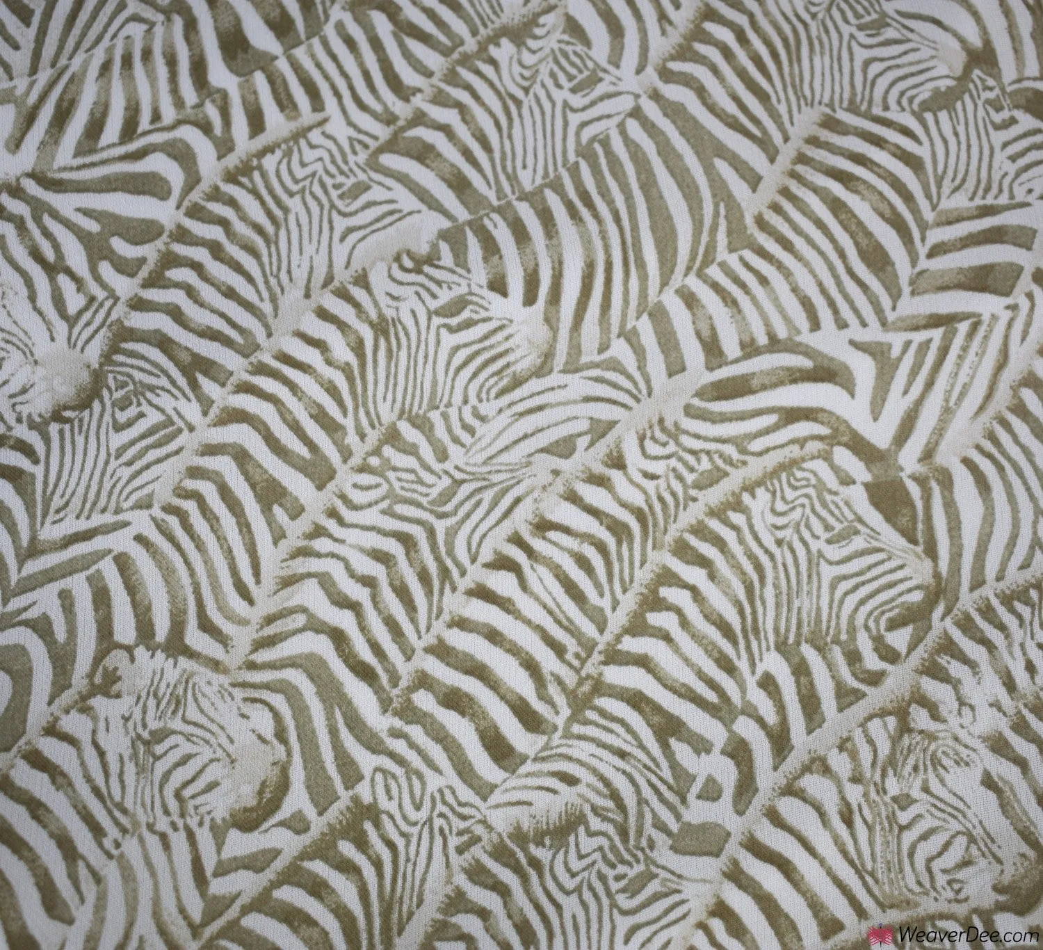 Zebra Chiffon Fabric