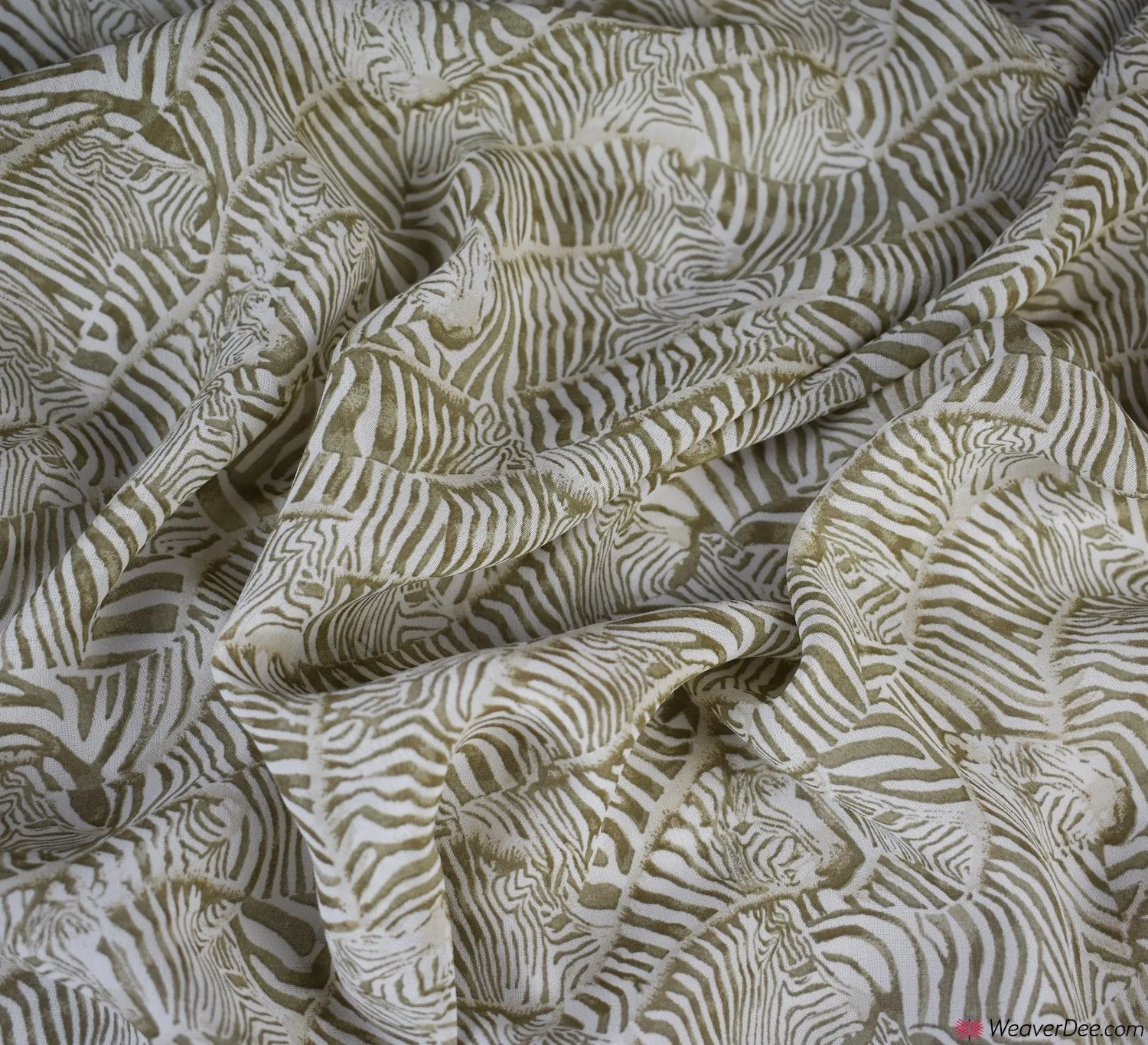 Zebra Chiffon Fabric