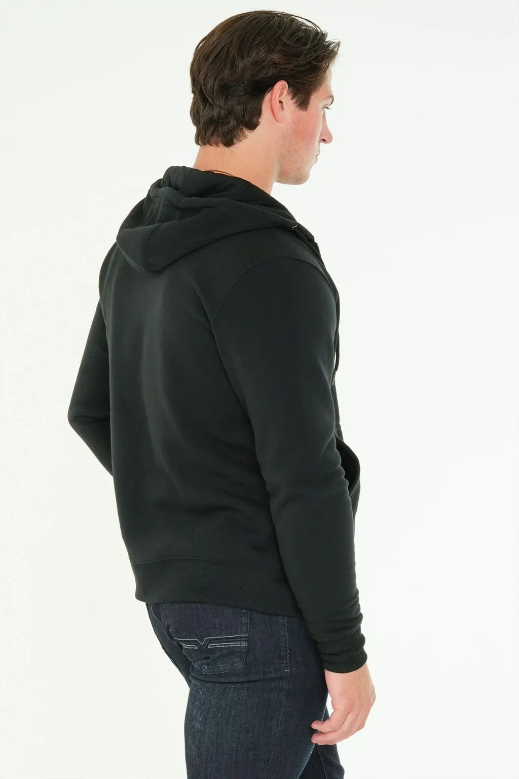 Zip Fleece Hoody