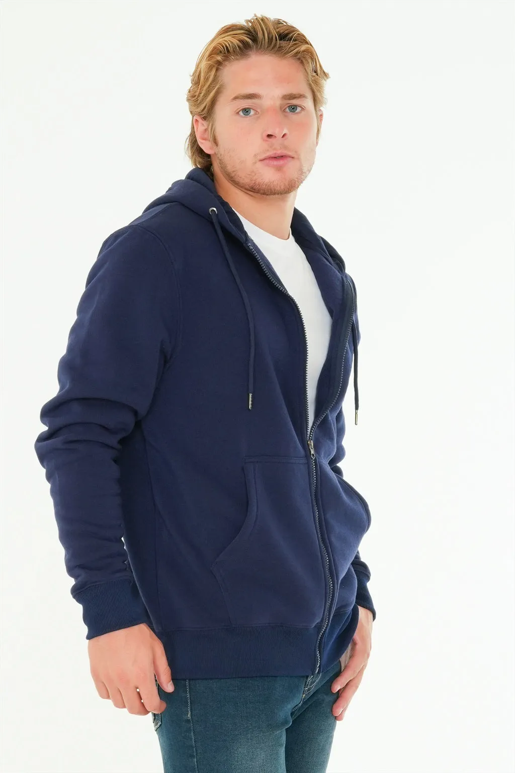 Zip Fleece Hoody